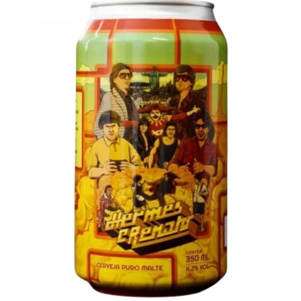 Cerveja Artesanal Hermes e Renato - Hop Lager - Bastards Brewery - 350ml
